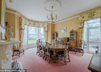 Opportunity: A large house in Ballyhackamore, Belfast, is on sale for offers over £1.4million