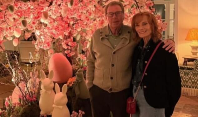 Harry Redknapp penned a loving message for his wife Sandra on Friday as they celebrated her 79th birthday, after he waded into the I'm A Celebrity row