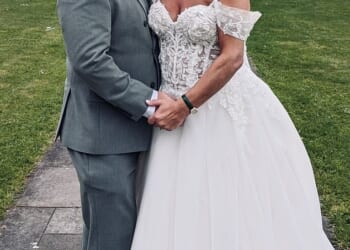Heartbeat star Tricia Penrose is married! Actress, 56, takes swipe at ex-husband of 18-years as she ties the knot with the 'love of her life'
