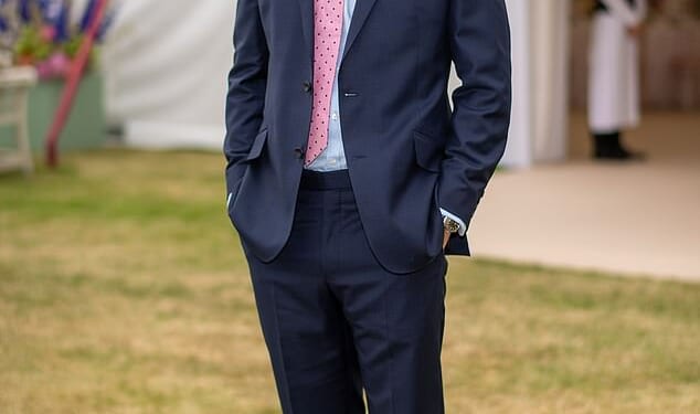 'Hottest young royal' Alexander Ogilvy runs marathon to raise funds for charity founded by veteran who served with Princes William and Harry