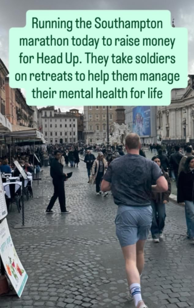 Alexander, 29, who has been commissioned into the Blues and Royals, has openly pledged to support the charity, which seeks to provide vital support to war veterans and was founded by former Household Cavalry soldier Paul Minter