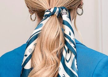 Scarf, £100, longchamp.com. Blazer, £265, jigsaw-online.com