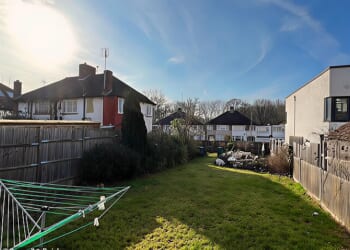Agnelo Fernandes' plot of land before it was purchased by Caswell & Dainow for £150,000