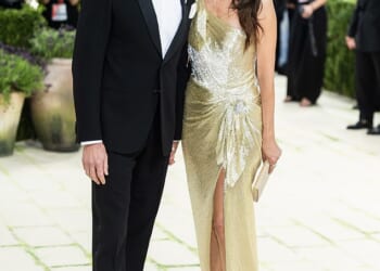 Sutton Foster has taken a subtle swipe at Kylie Jenner after making her Met Gala debut with partner Hugh Jackman