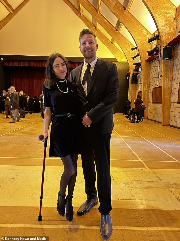 Emilie Cullum (left) vomited after eating a bowl of cereal in November 2024 and has been diagnosed with gastroparesis