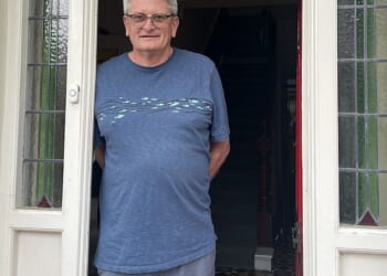 Chris Essery (pictured), 66, praised Jen Essery Lillikakis for still taking home £64,000 - and says there is no bad feelings after he drew a blank when she called for a question worth £500,000