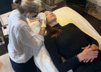 A dark kohl pencil was Rosie Green's go-to make-up product, until she had it tattooed on by the beauty therapist alleged to have treated Queen Camilla