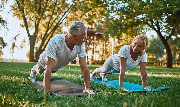 Unlike many other strengthening routines, Prof Atomi's 10 minute regime can be done entirely on the floor - with no push ups, press ups or planks in site