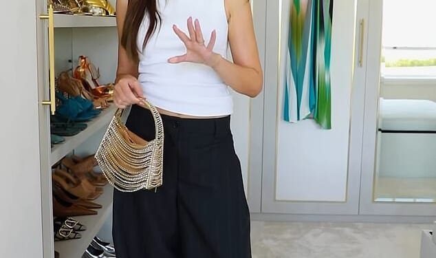 Michelle Keegan has given fans a peek inside her wardrobe as she revealed she is selling some of her favourite designer pieces