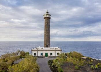 Faro Punta Cumplida is a lighthouse on La Palma that houses luxury suites