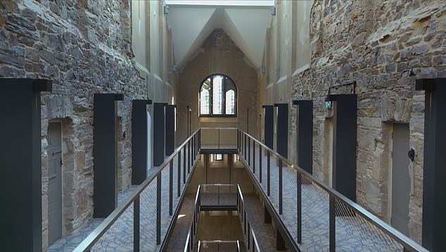 With reports of ghostly sightings, even in the bedrooms that used to be cells, it's thought to be one of the most haunted hotels in the UK