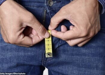 Being smaller than average is far more common, yet many men worried about their size are well within the normal range
