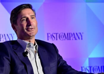Brian Niccol speaks onstage during the Fast Company Innovation Festival 2025 on Sept. 16, 2025, in New York City.