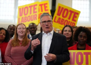 Keir Starmer has urged Brits not to follow the 'politics of anger' as he braces for disastrous results in local elections tomorrow
