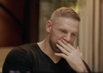 James Haskell's mum made a savage remark about his ex-wife Chloe Madeley as he made his Celebs Go Dating debut on Monday