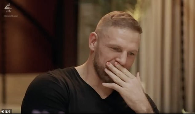 James Haskell's mum made a savage remark about his ex-wife Chloe Madeley as he made his Celebs Go Dating debut on Monday