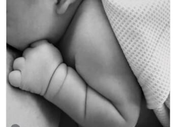 Joel Dommett and his wife Hannah Cooper have welcomed their second child