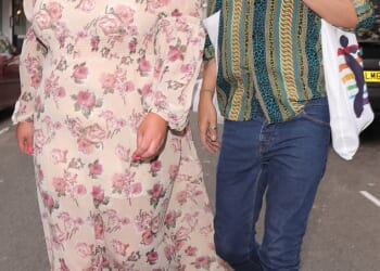 Bobby Norris with Gemma Collins... Bobby told me that she had been desperately worried about him, writes Katie Hind