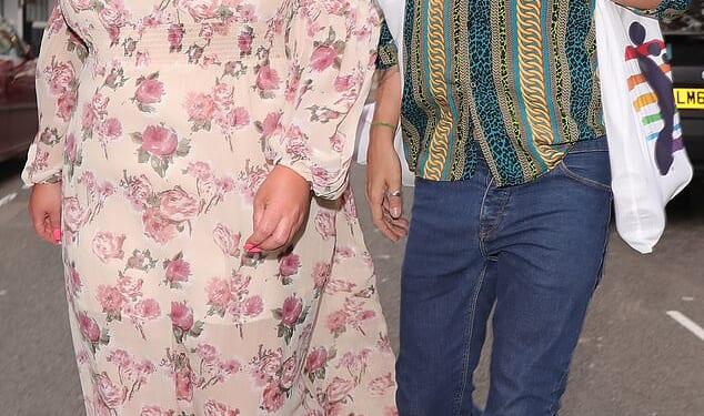 Bobby Norris with Gemma Collins... Bobby told me that she had been desperately worried about him, writes Katie Hind