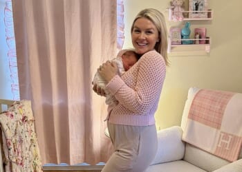 Karoline Leavitt has officially traded the podium for the pacifier, giving birth to her second child