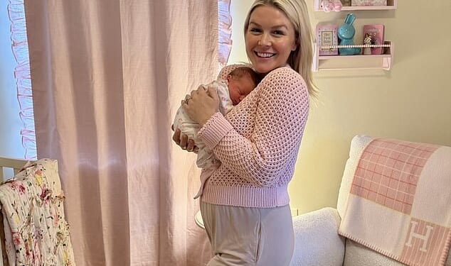 Karoline Leavitt has officially traded the podium for the pacifier, giving birth to her second child