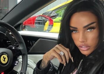 Katie Price has revealed how she plans to return to driving just weeks after being banned from the road for a seventh time (pictured earlier this year)