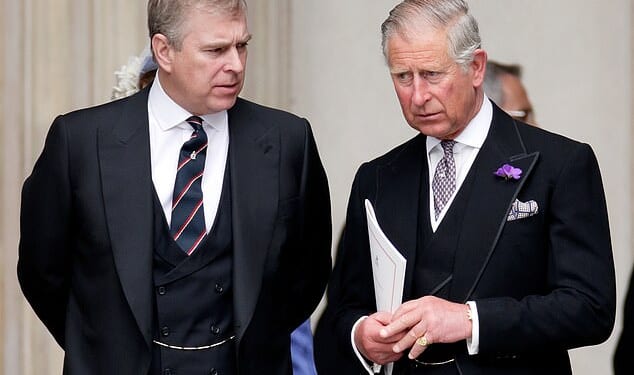 King Charles has drawn a decisive line, insisting that Andrew remove himself from the public scene and leave Royal Lodge in Windsor for Sandringham
