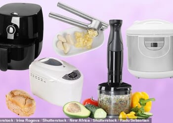 From air fryers to 'stocking filler' single use kitchen gadgets, a professionally trained chef has revealed the expensive tools and appliances that he would never be caught using