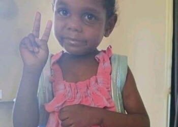 Kumanjayi Little Baby (pictured) - the name used after her death at her family's request in line with cultural protocols - was allegedly murdered after she disappeared from her home near Alice Springs on Anzac Day