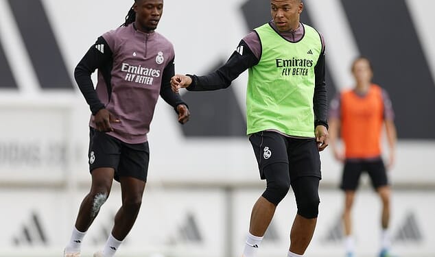 Kylian Mbappe has been left out of Real Madrid's squad to face Barcelona in El Clasico