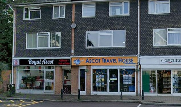 High street travel agent Ascot Travel House closed down in May last year