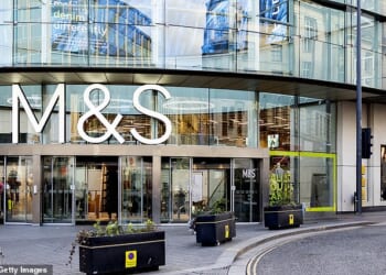 Marks & Spencer has ditched tape measures in its bra-fitting service, introducing a no-touch approach that relies on staff expertise rather than traditional tape measurements Pictured: M&S store in the city ofLiverpool