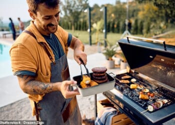 Typically 'manly' activities negatively impact both the environment and the climate. This includes things like fishing and hunting, as well as meat consumption (stock image)