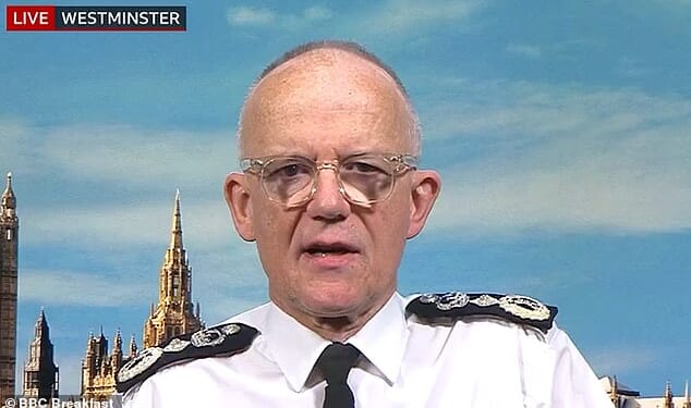 Met Police chief Sir Mark Rowley today said that he will not allow 'misinformed' people like Greens leader Zack Polanski to 'undermine' the hero officers who brought down the Golders Green suspect