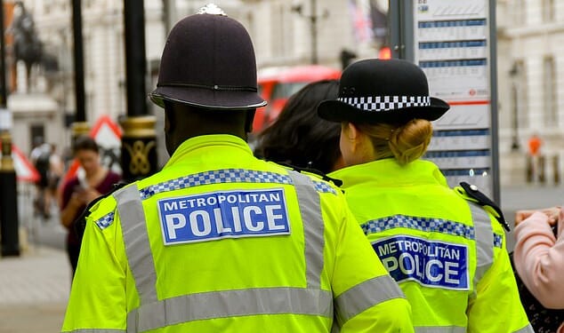 Metropolitan Police officers shared photos of dead bodies on WhatsApp taken on their personal phones, with one accused officer claiming it was 'common practice' (file picture)