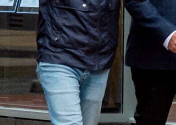 George Powell (pictured in 2019) has been jailed for 20 months after he stabbed Lewis Prosser at a caravan site in Paignton, Devon, in October 2025