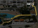 Minute by minute, how Maddie McCann mysteriously vanished from her bed as her parents dined just 50m away