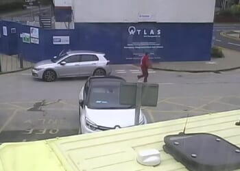 Jamie Varley was captured on CCTV carrying Preston Davey into Blackpool Victoria Hospital's A&E department in July 2023