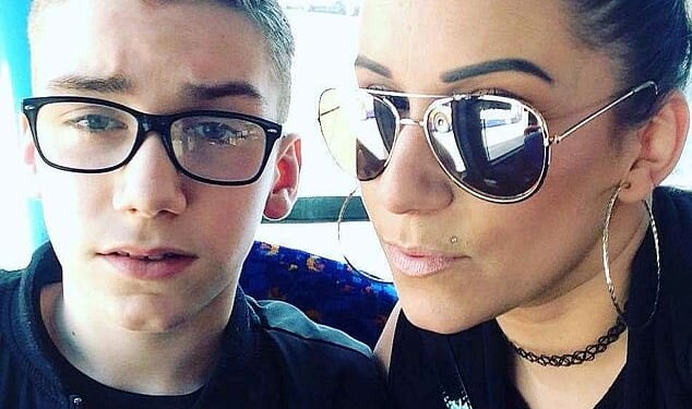 Pictured: Mother and son Charlie and Laura Haynes, who have been jailed after they attacked a family friend with a hammer