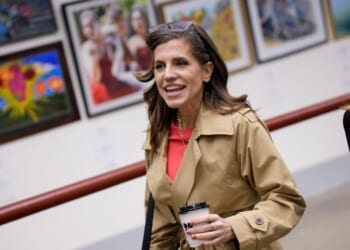 Rep. Nancy Mace arrives at the U.S. Capitol Building on Dec. 10, 2025, in Washington, D.C.
