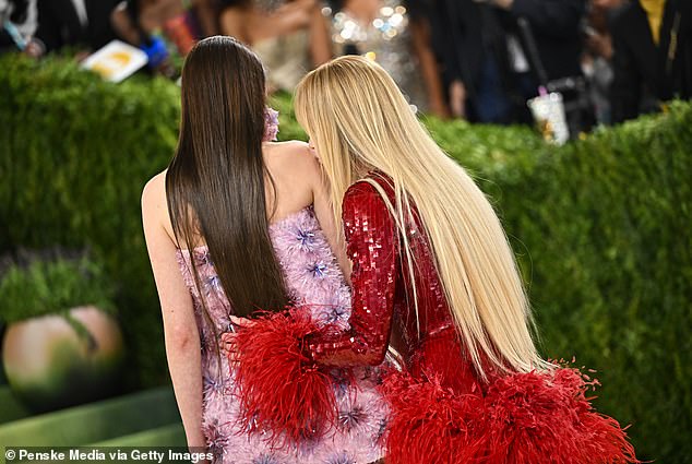 The mother-daughter duo highlighted their close bond