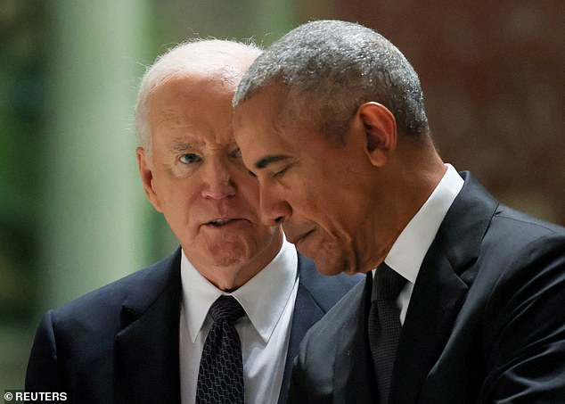The Democrats notably missed out on mentioning Biden in a 'better times' post on X last month