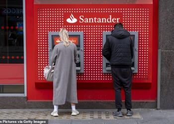 Takeover deal: Santander's £2.65bn acquisition of TSB completed last week