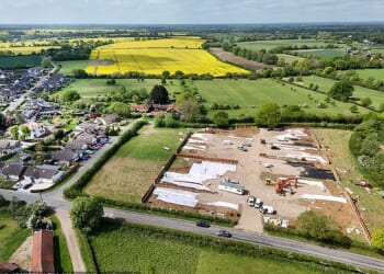 An army of workers descended on a four-acre wildlife haven in the historic hamlet of Willows Green, near Felsted, Essex, within hours of the local district council closing its doors
