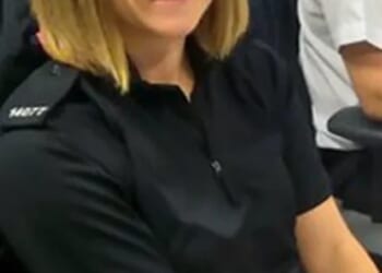 Sergeant Natalie Dolan, who was responsible for training student officers at Greater Manchester Police (GMP)
