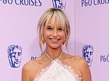 Pregnant stars Vogue Williams, Scarlett Moffatt and Laura Whitmore display their baby bumps in on the red carpet as they lead the glamorous arrivals at BAFTA TV Awards - live updates