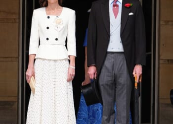 The Prince and Princess of Wales have this afternoon hosted a royal garden party to celebrate Britain's frontline workers