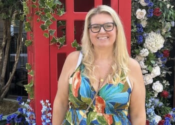 Jess Morton, who is buying and selling old clothes on marketplace Vinted, is in the lead with a profit of £317