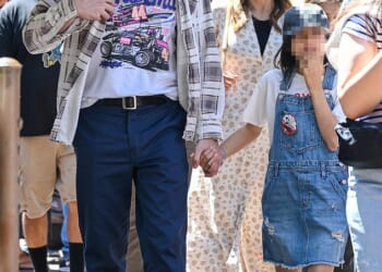Ryan Gosling and his longtime partner Eva Mendes celebrated their youngest daughter Amada's ninth birthday in Disneyland on Wednesday