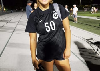 Oteta Kristina Kitiona was accused by authorities of repeatedly 'engaging in sexual activties' with a 14–year–old minor when she was 19 years old